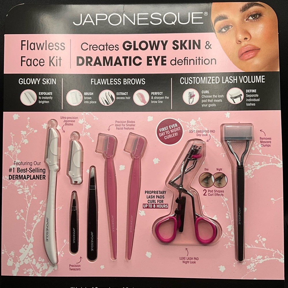JAPONESQUE Flawless Face Kit - Pink - Picture 1 of 5